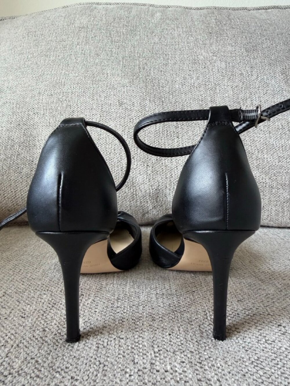 Nine West Women's Eright Pointy Toe Pump - Black Patent/Black Matte/Silver - Picture 5 of 8